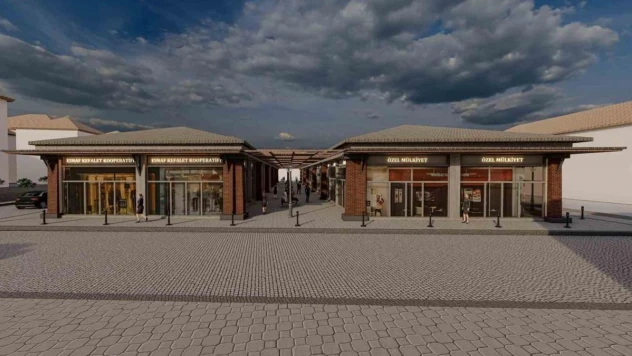 Havza'da yıkılacak işyerleri için yeni iş merkezi