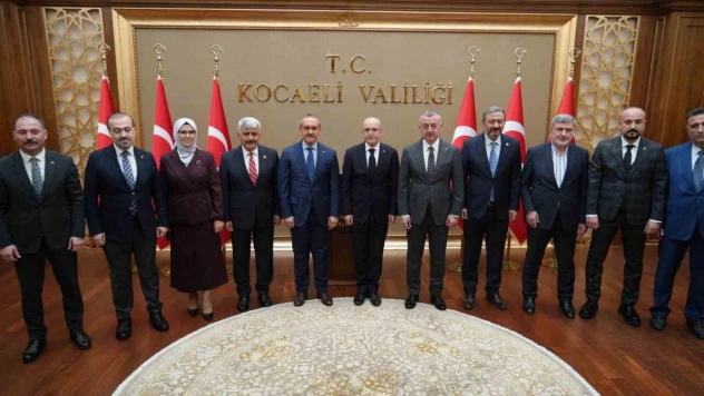 Hazine ve Maliye Bakanı Mehmet Şimşek Kocaeli'de