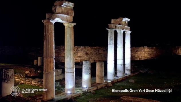 Hierapolis örenyerinde Gece Müzeciliği başlıyor