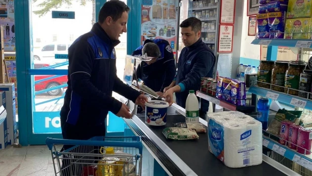 Hisarcık'ta market ve işyerlerinde fiyat denetimi