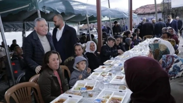 Honaz Belediyesi'nden 22 mahallede 16 iftar
