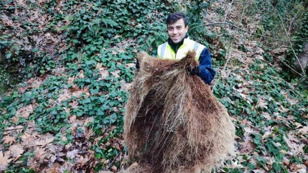 İçmesuyu hattından 1 metrelik kunduz çıktı