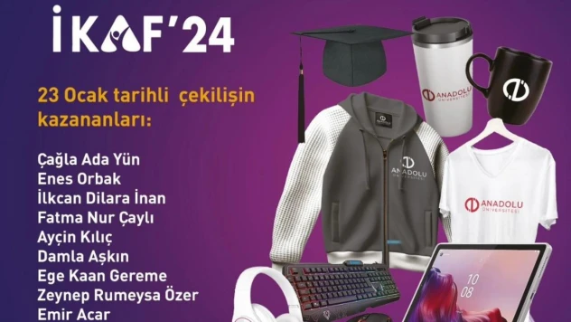 İKAF'tan  katılımcılarına sürpriz hediyeler