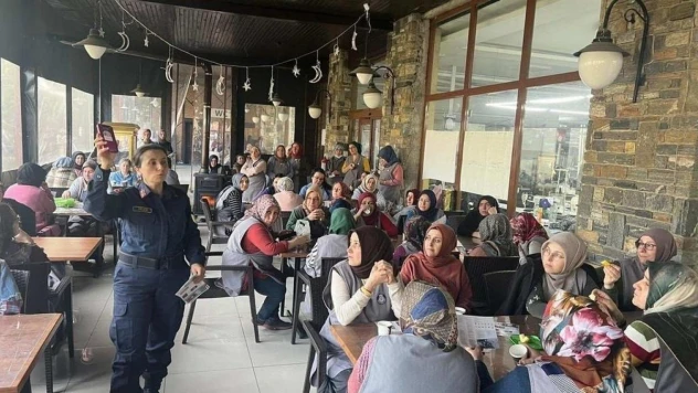 İl jandarma Komutanlığı kadına şiddete dur diyor