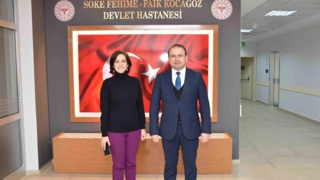 İl Sağlık Müdürü Şenkul, Söke'deki hastanede incelemelerde bulundu
