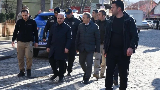 İliç'teki çalışmalara emniyetten tam destek