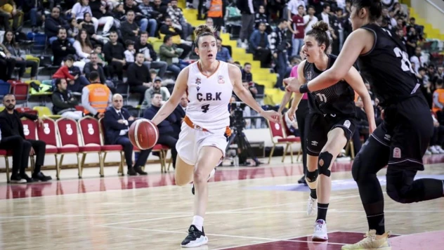 ING Kadınlar Türkiye Kupası: ÇBK Mersin: 87 - Beşiktaş: 84