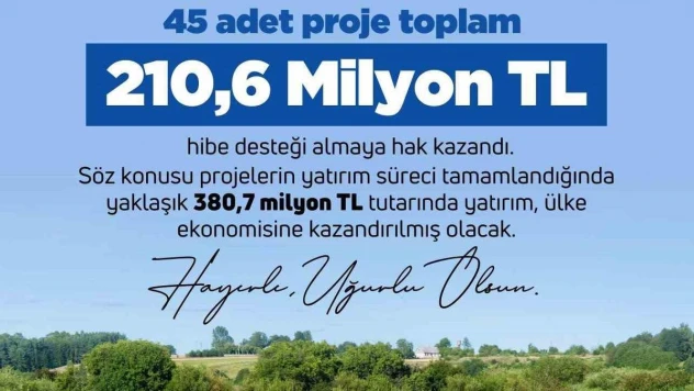 IPARD-II programında hibe tutarı 1.2 milyar TL'ye ulaştı