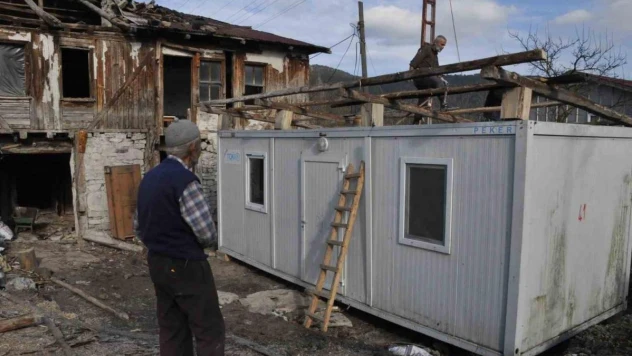 İrfan dedenin konteyner mutluluğu