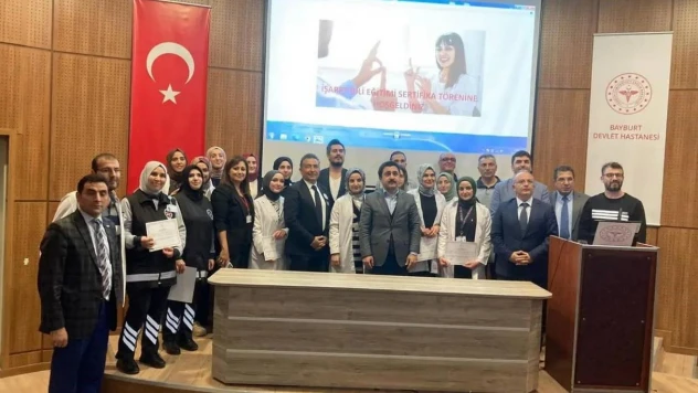 İşaret dili eğitimi tamamlandı