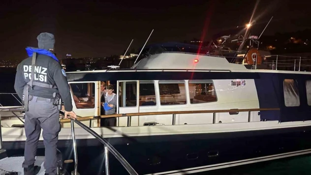 İstanbul'da 'huzur uygulaması': Boğaz'daki tekneler denetlendi