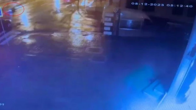 İstanbul'da film gibi olay kamerada