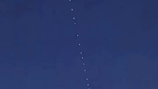 İstanbul semalarında Starlink uyduları görüldü