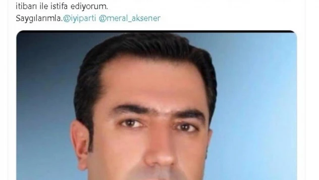 İYİ Parti'de istifa şoku