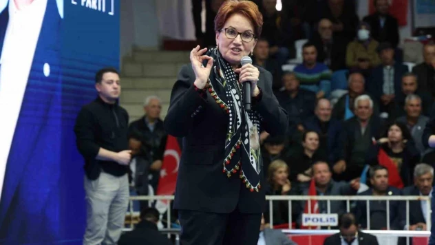 İYİ Parti Genel Başkanı Akşener: 'İspatlarsanız politikayı bırakırım'