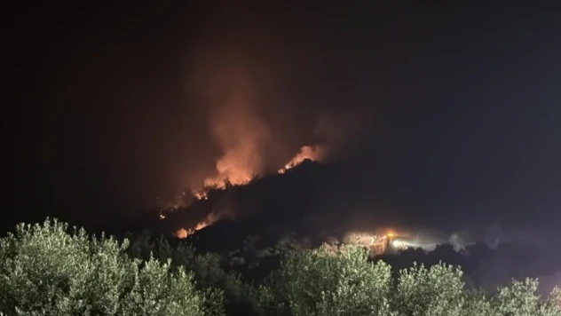İzmir'deki yangın yerleşim yerlerini tehdit etmeye devam ediyor