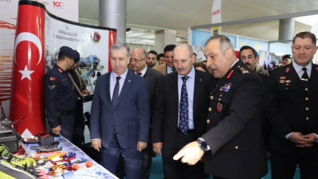 Jandarma Devlet Teşvikleri Fuarı'na büyük ilgi