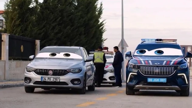 Jandarma Genel Komutanlığı'ndan animasyonlu 'Jandarma Togg' paylaşımı