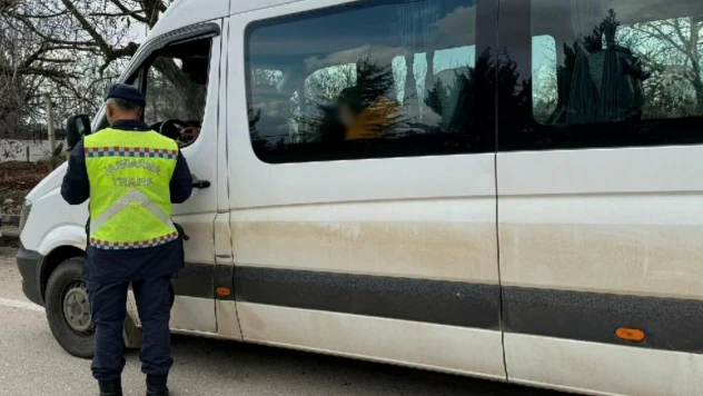 Jandarmadan okul servislerine sıkı denetim