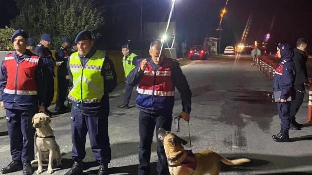 Jandarmadan yeni yıl nöbeti