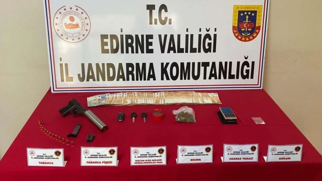 Jandarmanın şüphe üzerine durdurduğu aracın sürücüsü tutuklandı