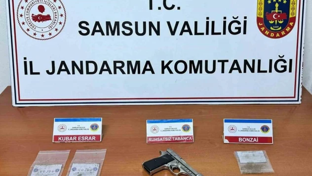 Jandarmanın yılbaşı denetimlerinde uyuşturucu madde ele geçirildi