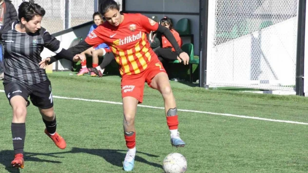 Kadınlar 1. Lig B Grubu: Kayseri Kadın FK: 1 - Kocaeli Bayan FK:1