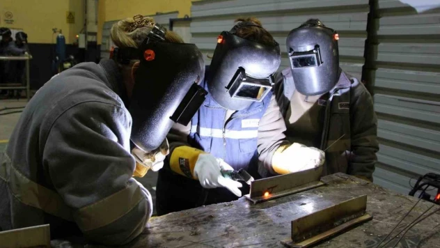 Kadınlar kaynakçılık mesleğine de el attı