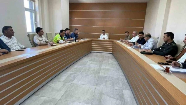 Kağızman'da güvenlik toplantısı yapıldı
