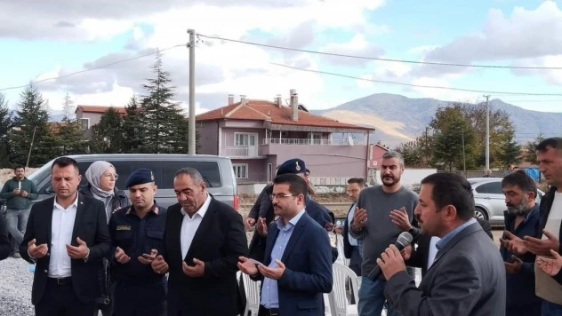 Karaadilli'de yeni jandarma karakol binasının temeli atıldı