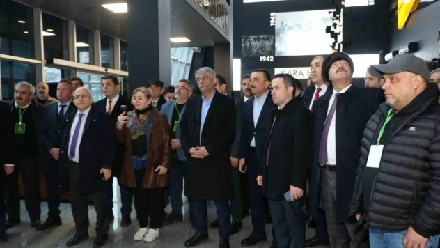 Karaelmas Ekpresi'nin yolcuları, Türkiye'nin ilk Maden Müzesi'ni gezdi