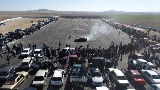 Karaman'da drift alanı ve maket hava aracı pisti törenle açıldı