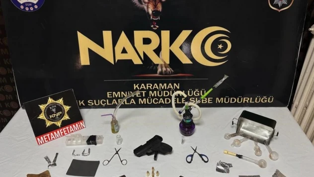 Karaman'da uyuşturucudan yakalanan 4 kişi tutuklandı