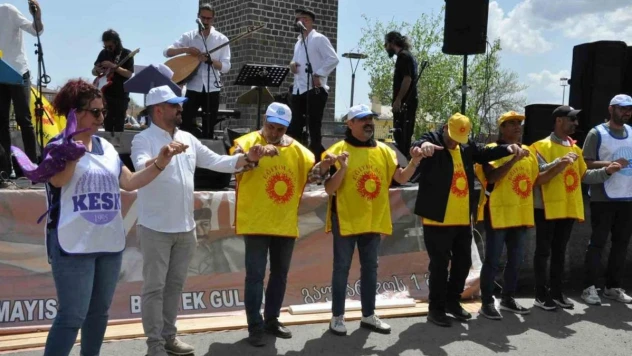 Kars'ta 1 Mayıs İşçi Bayramı etkinliği
