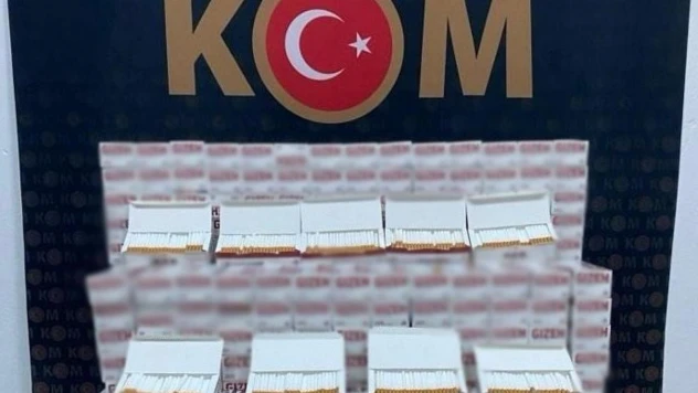 Kars'ta 61 bin 400 makaron ele geçirildi