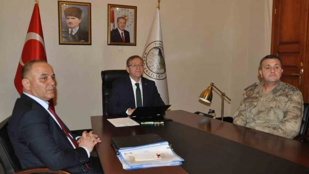 Kars'ta asayiş ve güvenlik toplantısı yapıldı