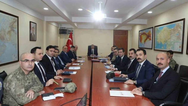 Kars'ta seçim güvenliği toplantısı yapıldı