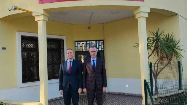 Kaymakam Ertaş, Köyceğiz Kaymakamı Maslak ile buluştu