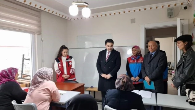 Kaymakam Seyhan, ADEM'de incelemelerde bulundu