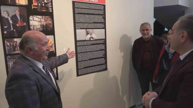 Kayseri'de taş plaklar meraklıları için sergilendi