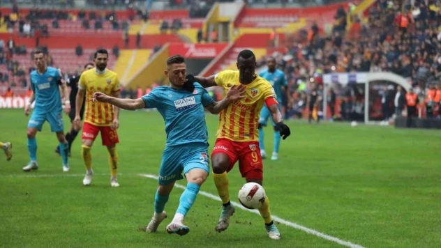 Kayserispor beşinci mağlubiyetini aldı