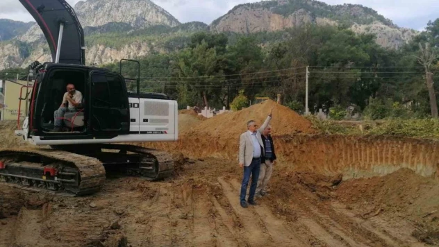 Kemer Göynük Mahalesi Kapalı Pazar yeri inşaatı başladı