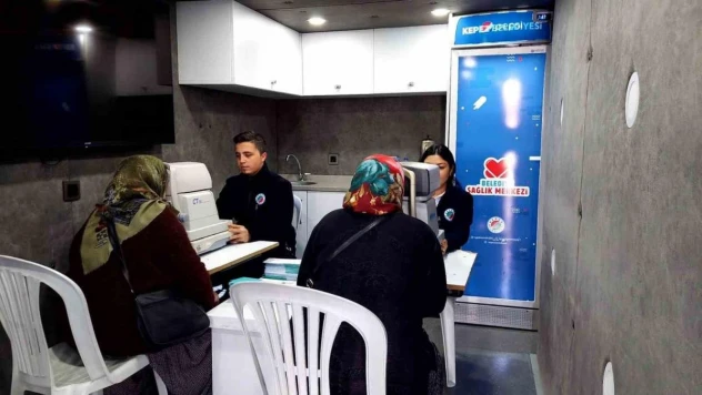 Kepez'in mobil hizmetleri Elmalı'da