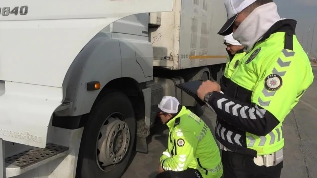 Kırıkkale'de 72 araç trafikten men edildi