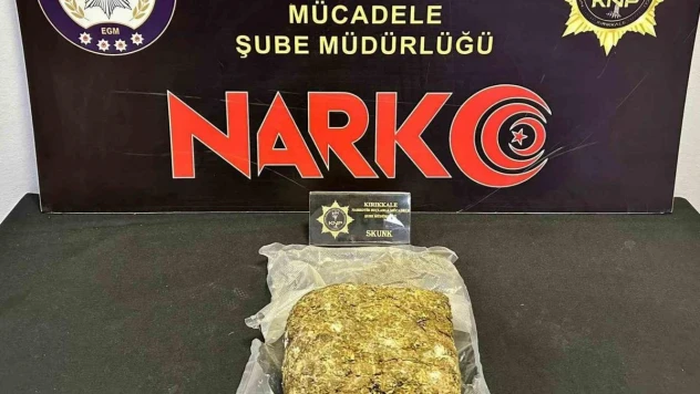 Kırıkkale'de 986 gram skunk ele geçirildi: 2 gözaltı