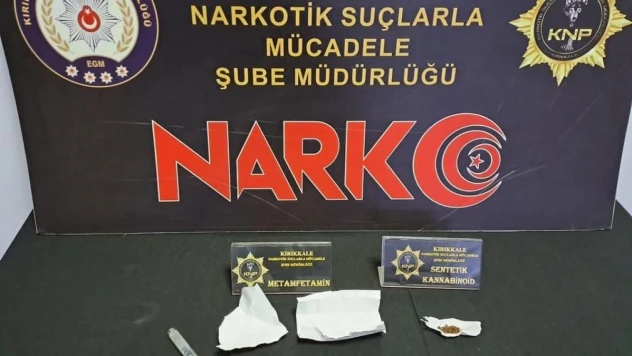 Kırıkkale'de uyuşturucu operasyonu: 2 tutuklama