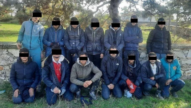 Kırklareli'nde 32 kaçak göçmen yakalandı