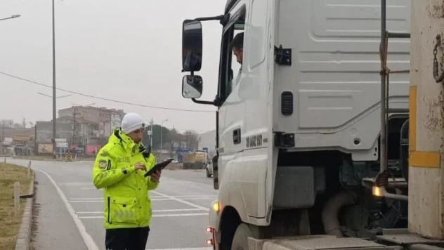 Kırklareli'nde trafik denetimi: 7 araç trafikten men