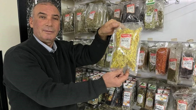 Kış aylarının vazgeçilmezi bitkisel çaylara yoğun ilgi