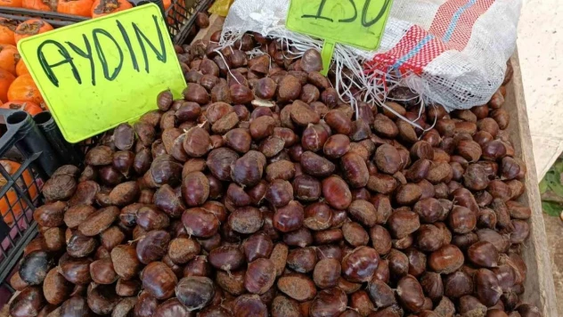 Kış mevsiminin vazgeçilmezi kestane tezgahlardaki yerini aldı